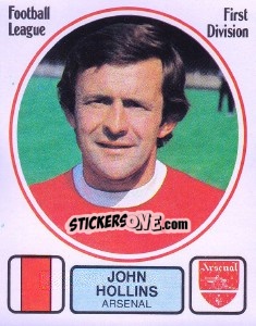 Figurina John Hollins - UK Football 1981-1982 - Panini