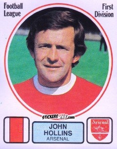 Sticker John Hollins - UK Football 1981-1982 n. 12 - Panini