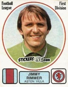 Cromo Jimmy Rimmer - UK Football 1981-1982 - Panini