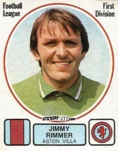 Sticker Jimmy Rimmer - UK Football 1981-1982 n. 19 - Panini