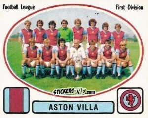 Sticker Team Photo - UK Football 1981-1982 n. 25 - Panini