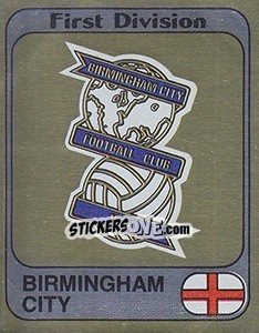 Figurina Badge - UK Football 1981-1982 - Panini