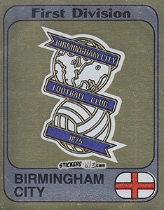 Sticker Badge - UK Football 1981-1982 n. 33 - Panini
