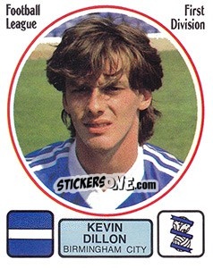 Sticker Kevin Dillon - UK Football 1981-1982 - Panini