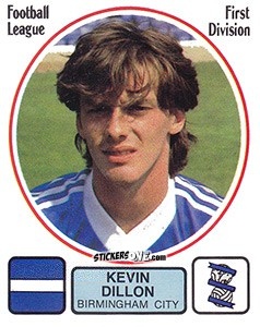 Cromo Kevin Dillon - UK Football 1981-1982 n. 42 - Panini