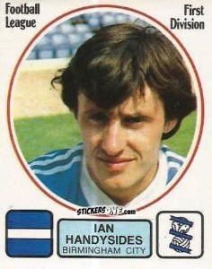 Sticker Ian Handysides - UK Football 1981-1982 n. 47 - Panini