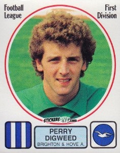 Sticker Perry Digweed - UK Football 1981-1982 n. 49 - Panini