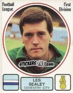 Sticker Les Sealey - UK Football 1981-1982 - Panini