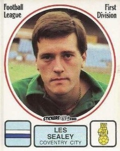 Sticker Les Sealey - UK Football 1981-1982 - Panini