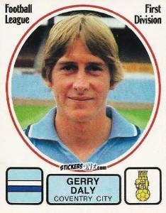 Sticker Gerry Daly - UK Football 1981-1982 n. 72 - Panini
