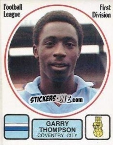Cromo Garry Thompson - UK Football 1981-1982 - Panini