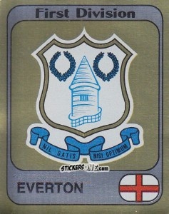 Figurina Badge - UK Football 1981-1982 - Panini