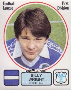 Sticker Billy Wright - UK Football 1981-1982 n. 81 - Panini