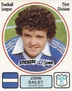 Sticker Mike Bailey - UK Football 1981-1982 n. 82 - Panini