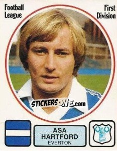 Cromo Mick Hartford - UK Football 1981-1982 - Panini
