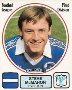 Sticker Steve McMahon - UK Football 1981-1982 n. 89 - Panini
