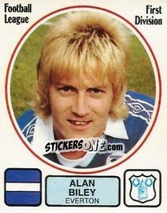 Sticker Alan Biley - UK Football 1981-1982 - Panini