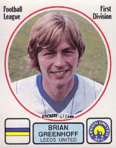 Figurina Brian Greenhoff - UK Football 1981-1982 n. 111 - Panini
