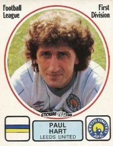 Sticker Paul Hart - UK Football 1981-1982 - Panini