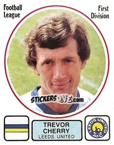 Cromo Trevor Cherry - UK Football 1981-1982 - Panini