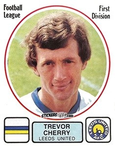 Figurina Trevor Cherry - UK Football 1981-1982 - Panini