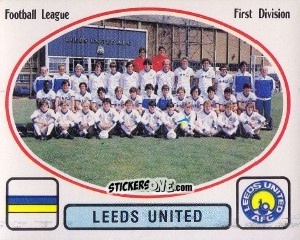 Sticker Team Photo - UK Football 1981-1982 - Panini