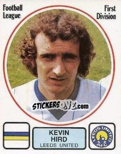 Sticker Kevin Hird - UK Football 1981-1982 - Panini