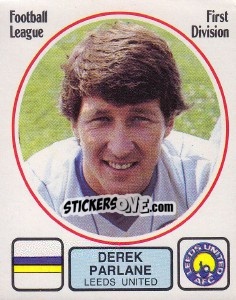 Figurina Derek Parlane - UK Football 1981-1982 - Panini