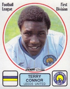 Figurina Terry Connor - UK Football 1981-1982 n. 121 - Panini