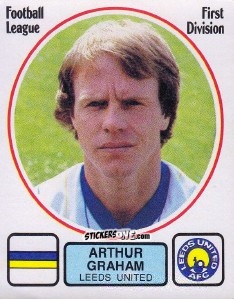 Cromo Arthur Graham - UK Football 1981-1982 - Panini