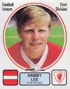 Sticker Sammy Lee - UK Football 1981-1982 n. 135 - Panini