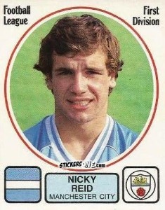 Cromo Peter Reid - UK Football 1981-1982 n. 142 - Panini