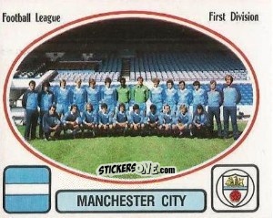 Sticker Team Photo - UK Football 1981-1982 - Panini