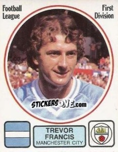 Cromo Trevor Francis - UK Football 1981-1982 - Panini