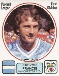 Sticker Trevor Francis - UK Football 1981-1982 n. 151 - Panini