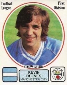 Figurina Kevin Reeves - UK Football 1981-1982 n. 152 - Panini