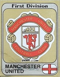 Sticker Badge - UK Football 1981-1982 - Panini