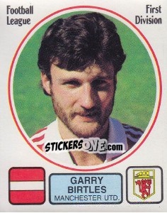 Sticker Garry Birtles - UK Football 1981-1982 - Panini