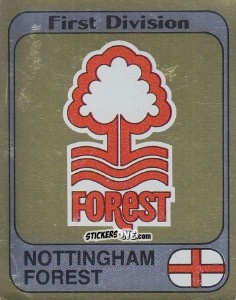 Figurina Badge - UK Football 1981-1982 - Panini