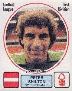 Sticker Peter Shilton - UK Football 1981-1982 n. 184 - Panini