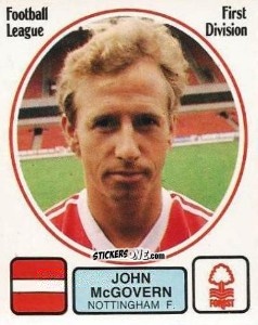 Cromo John McGovern