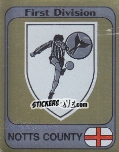 Sticker Badge - UK Football 1981-1982 - Panini