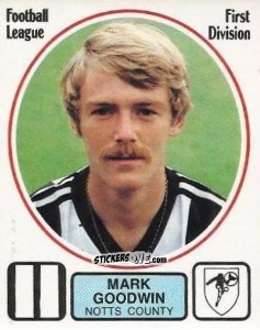 Sticker Mark Goodwin - UK Football 1981-1982 - Panini