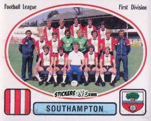 Sticker Team Photo - UK Football 1981-1982 n. 220 - Panini