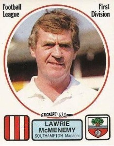 Cromo Lawrie McMenemy - UK Football 1981-1982 n. 221 - Panini