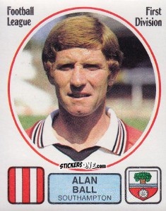 Sticker Alan Ball - UK Football 1981-1982 n. 223 - Panini