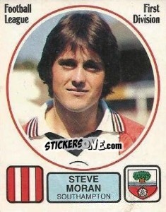 Cromo Steve Moran - UK Football 1981-1982 - Panini