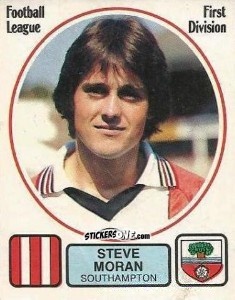 Cromo Steve Moran - UK Football 1981-1982 - Panini