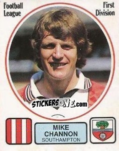 Sticker Mike Channon - UK Football 1981-1982 n. 227 - Panini