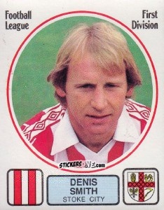 Sticker Denis Smith - UK Football 1981-1982 - Panini